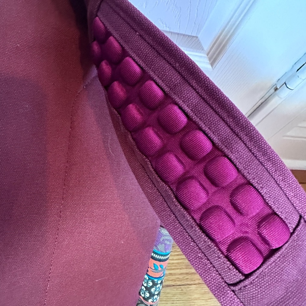 Kinmac Bohemian Marsala Red Canvas Backpack With … - image 5